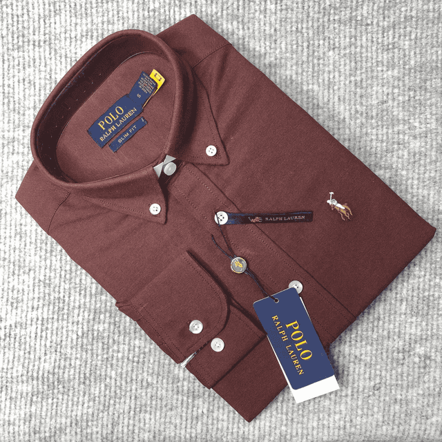 Ralph Lauren Chocolate Solid Shirt