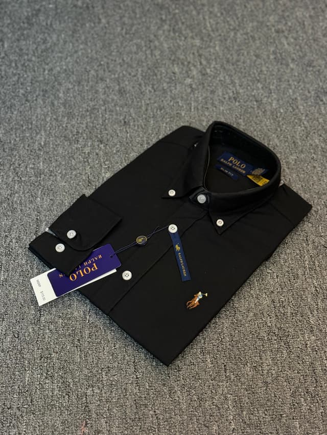 Ralph Lauren Jet Black Solid